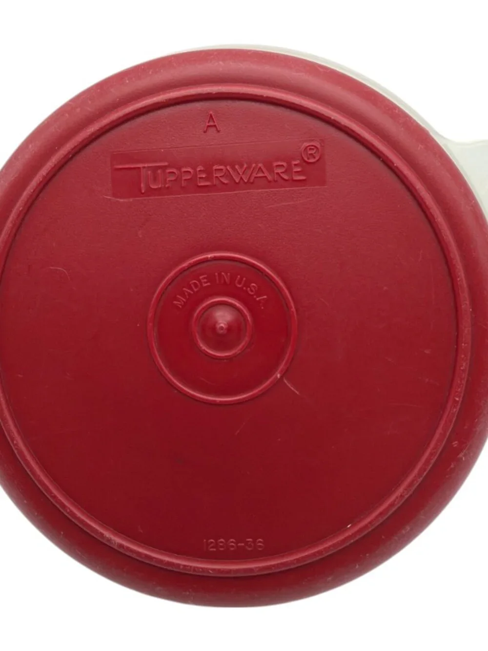 Tupperware Wonder Cereal Bowls w/Lids‎ #1405 Red Vintage